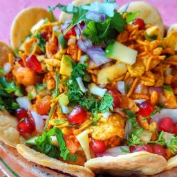 Bhel Puri Chaat - Indian Street Food