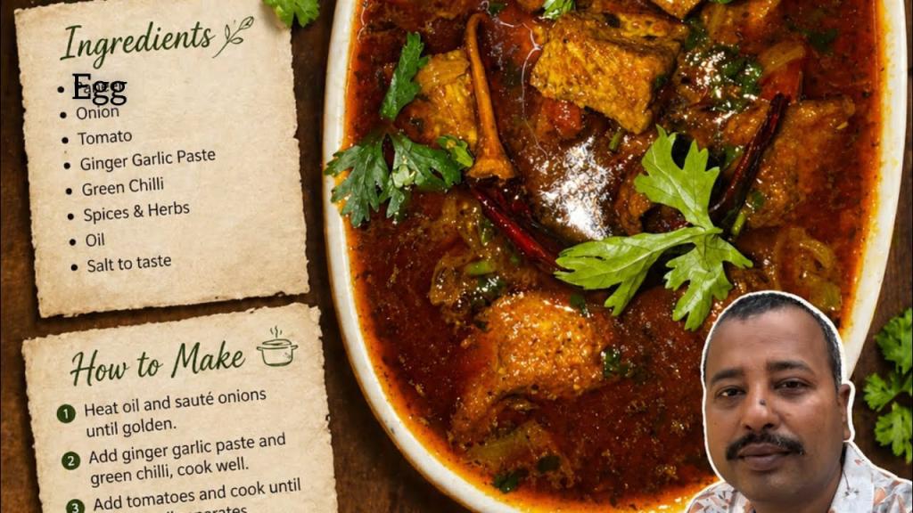 Egg Paneer Curry – Indian Style