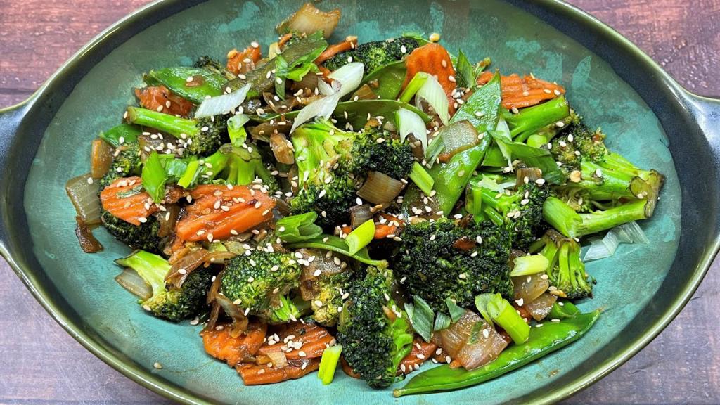 FAST Vegetable Stir Fry – Chinese Style