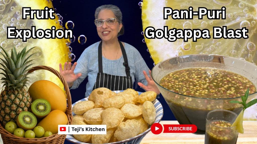 Fruit Explosion Golgappa Pani – Tangy & Spicy