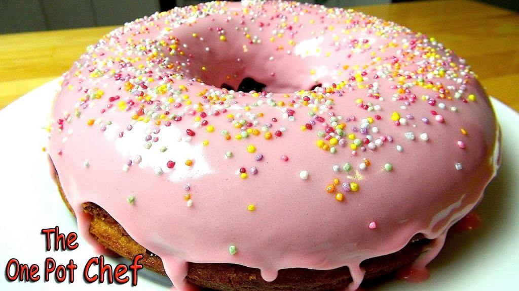 Giant Donut Cake – Dessert