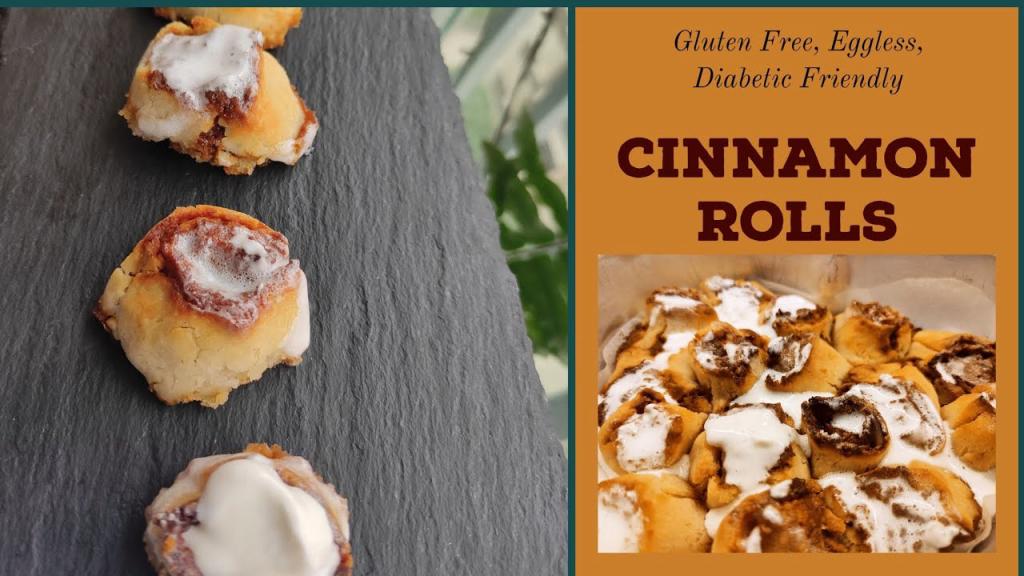 Gluten-Free Eggless Diabetic-Friendly Cinnamon Rolls