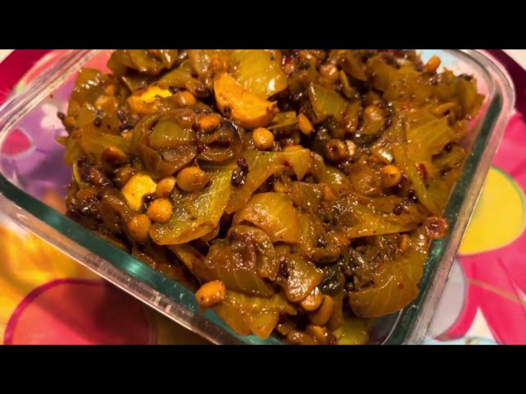 Gongura Onion Curry