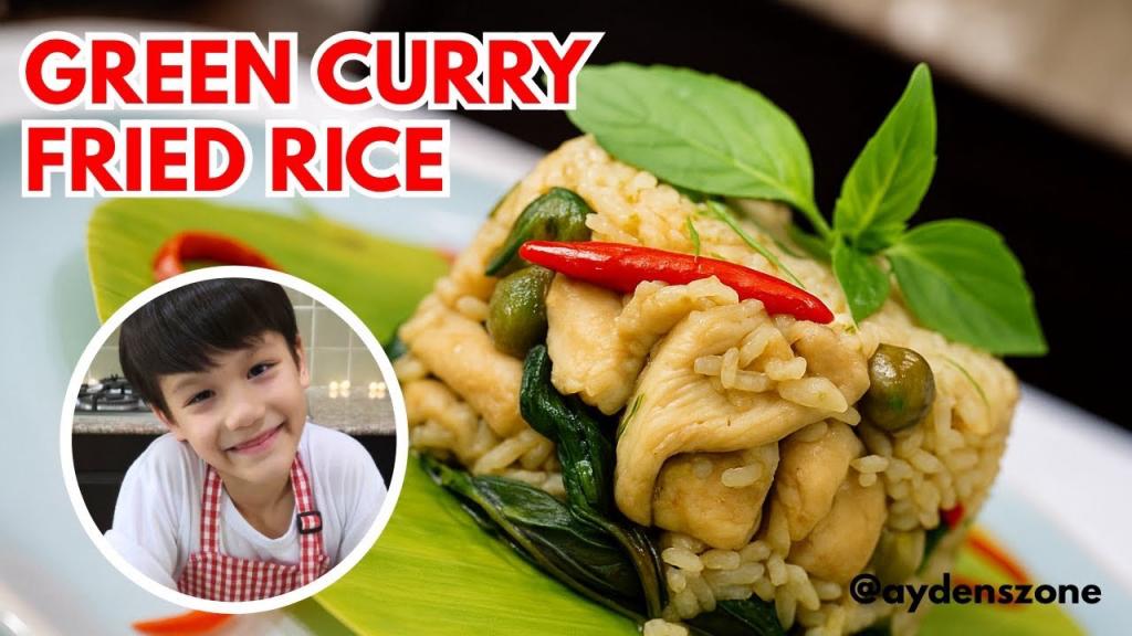 Green Curry Fried Rice – Thai Style
