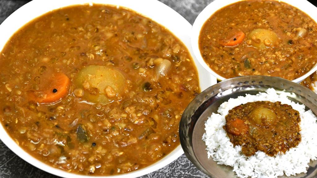 Green Gram and Amla Gravy (Kulambu) – Kongunadu Style