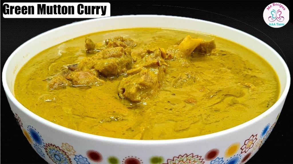 Green Mutton Curry