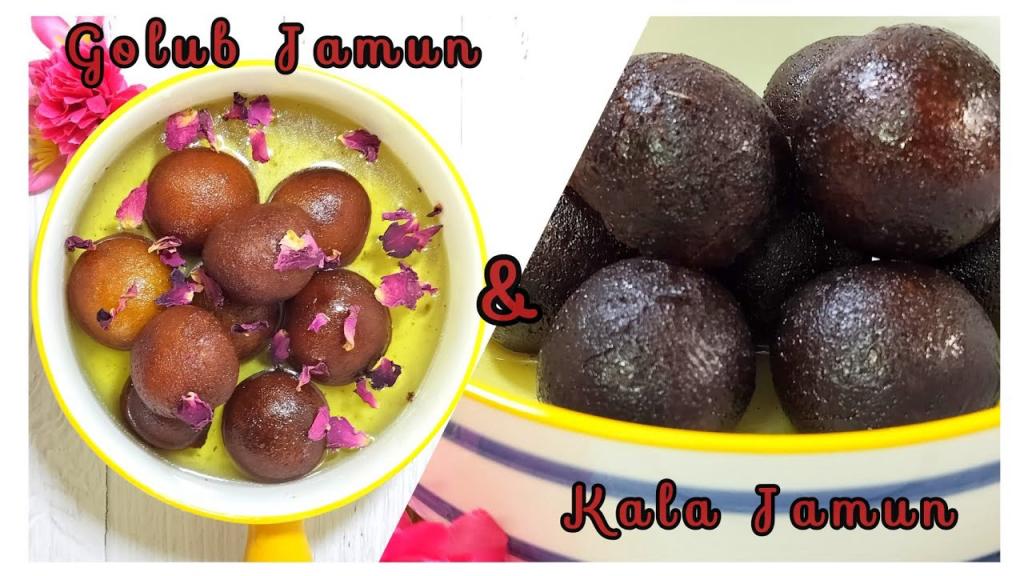 Gulab Jamun and Kala Jamun Recipe