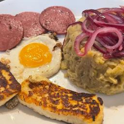 Dominican Breakfast Classic: Tres Golpes