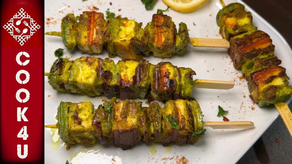 Hariyali Paneer Tikka – North Indian Style