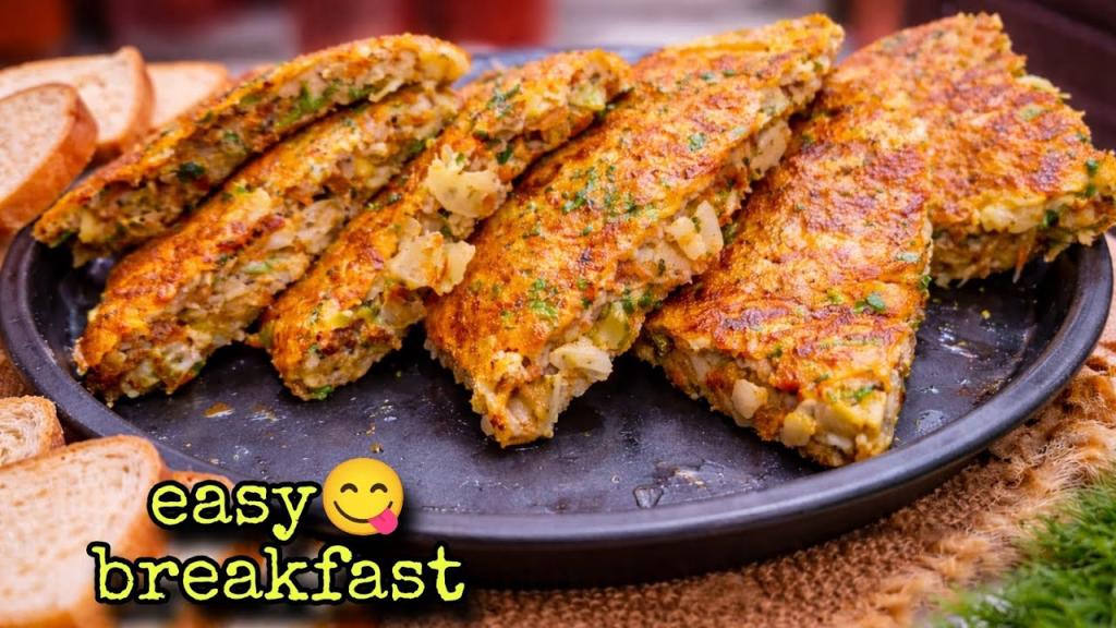 Healthy Vegetable Omelette – Quick Breakfast