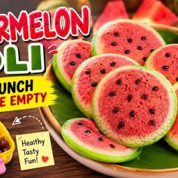 Watermelon Idli – South Indian Breakfast