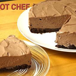 No-Bake Chocolate Cheesecake