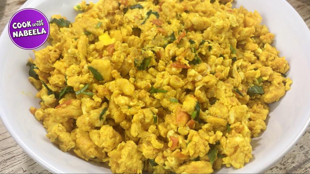 Indian Scrambled Eggs (Anday ka Salan)