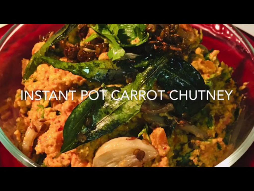 Instant Pot Carrot Chutney