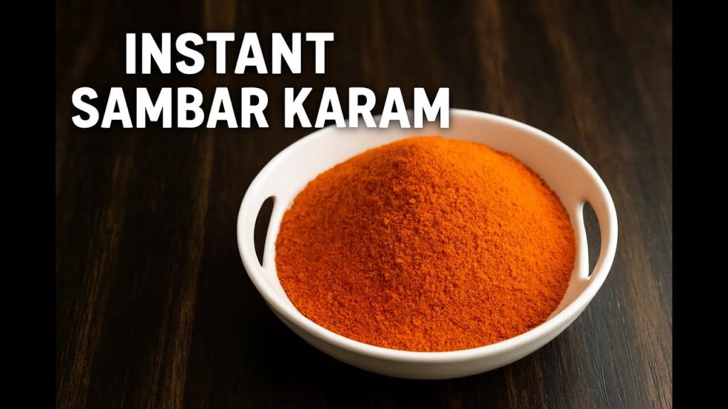 Instant Sambar Karam Powder