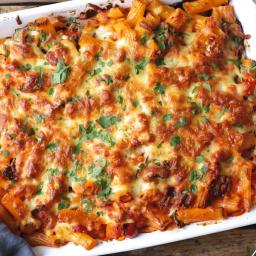 Chicken Bacon Pasta Bake
