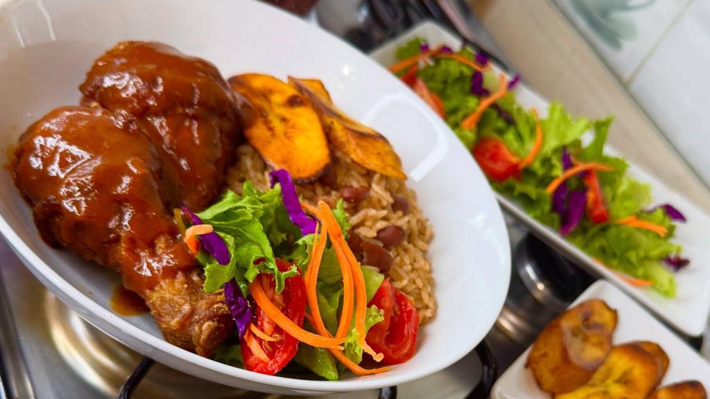Jamaican Fried Chicken & Gravy