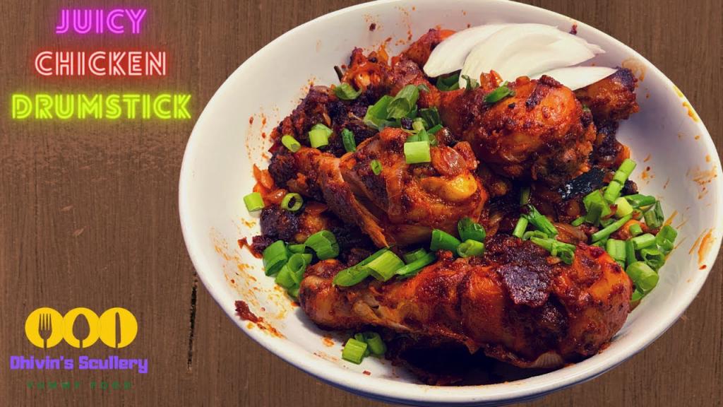Juicy Chicken Drumsticks - Indo-Chinese Style