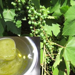 How to Make Sour Juice From Unripe Grapes