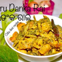 Pumpkin Stem Rai - Odia Style