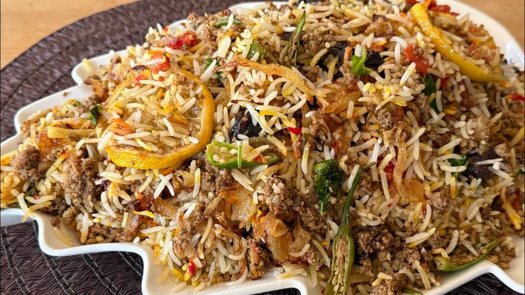 Keema Biryani