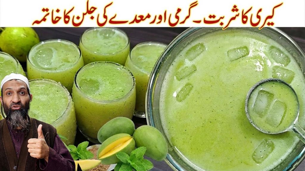 Keri Ka Sharbat | Raw Mango Drink