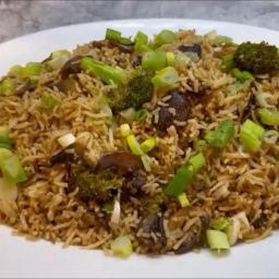 Curry Fried Rice with Vegetables