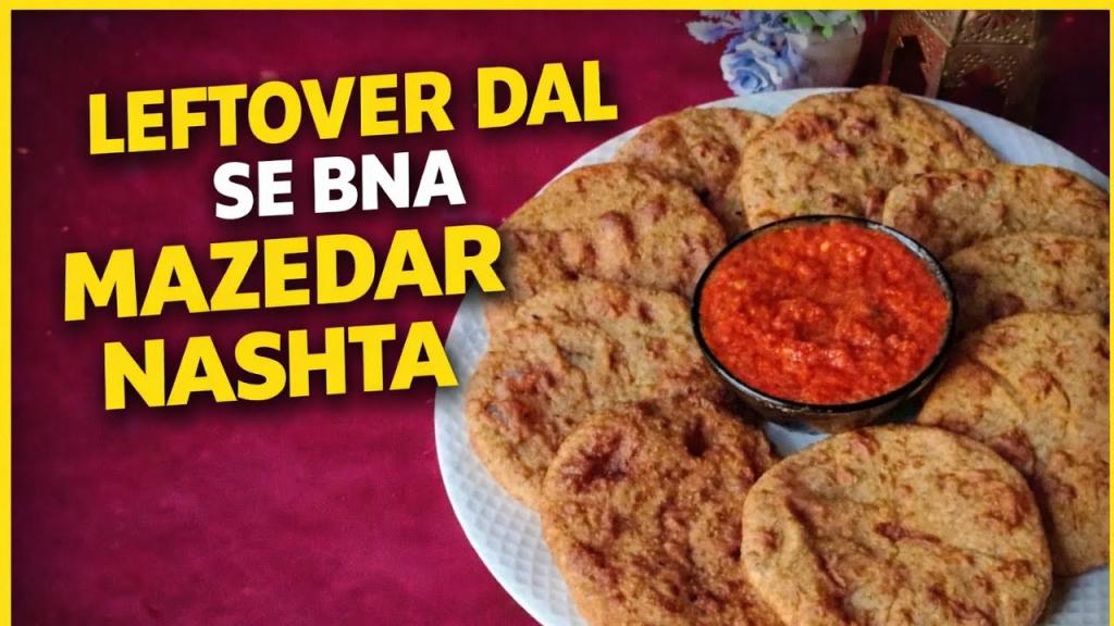 Leftover Chana Dal Kachori with Chutney – Indian Snack