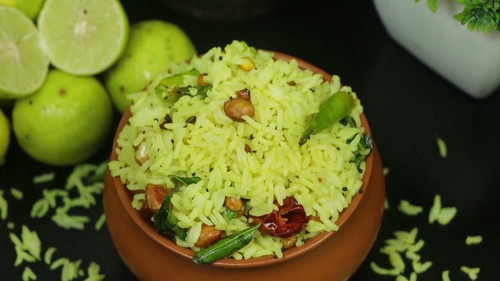 Lemon Rice – South Indian Style