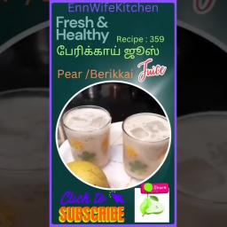 Pear Juice – Refreshing Drink