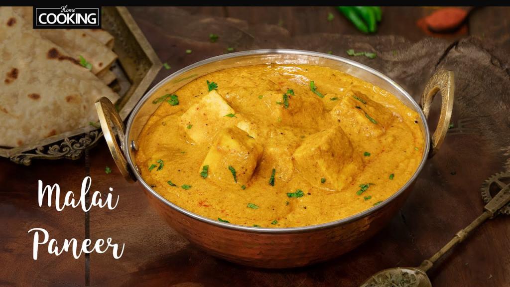 Malai Paneer – Rich and Creamy