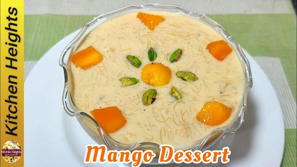 Mango Vermicelli Kheer