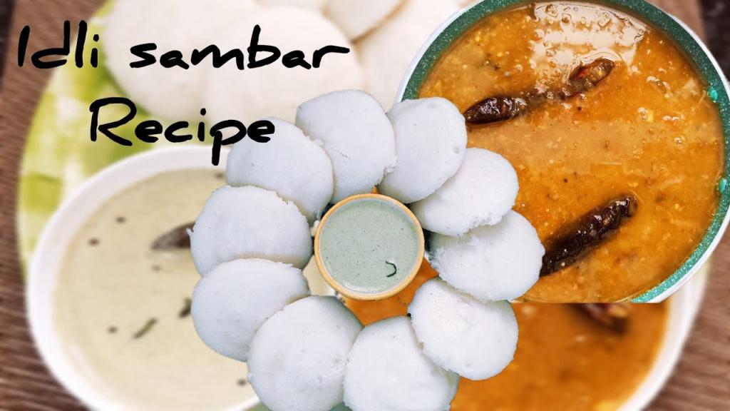 Market-Style Soft Idli Sambar Recipe