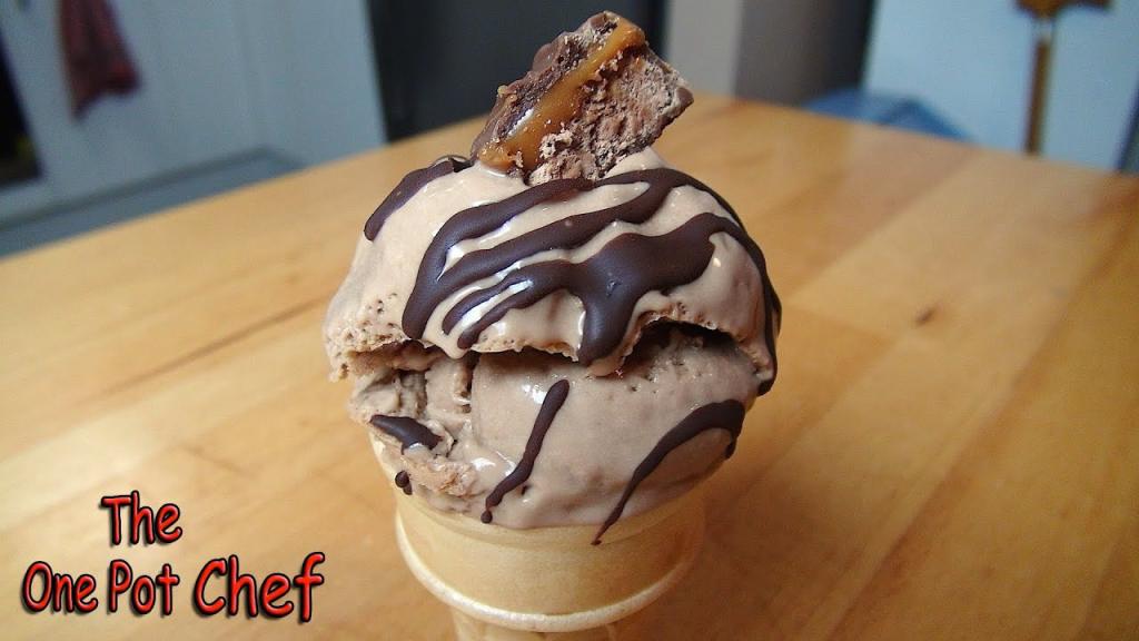 Mars Bar Ice Cream – Frozen Dessert