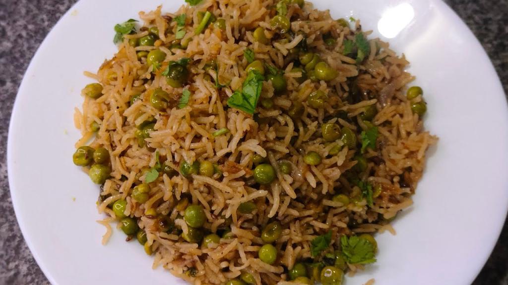 Matar Pulao (Pea Pulao) – Simple & Tasty