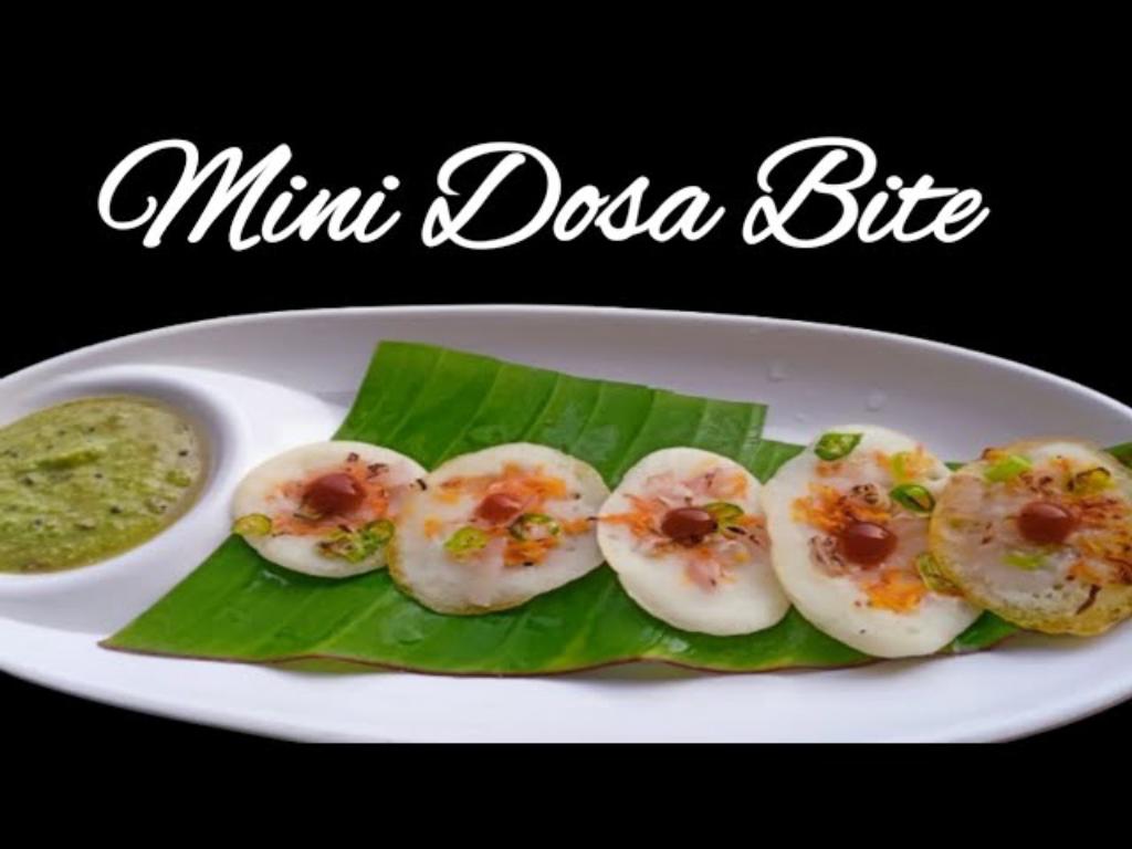 Mini Dosa Bite – Quick Snack