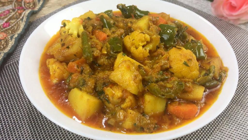 Mix Vegetable Curry – Indian Style