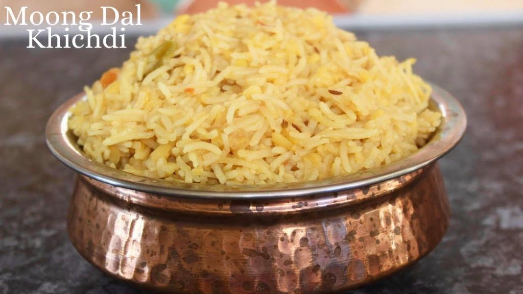 Moong Dal Khichdi