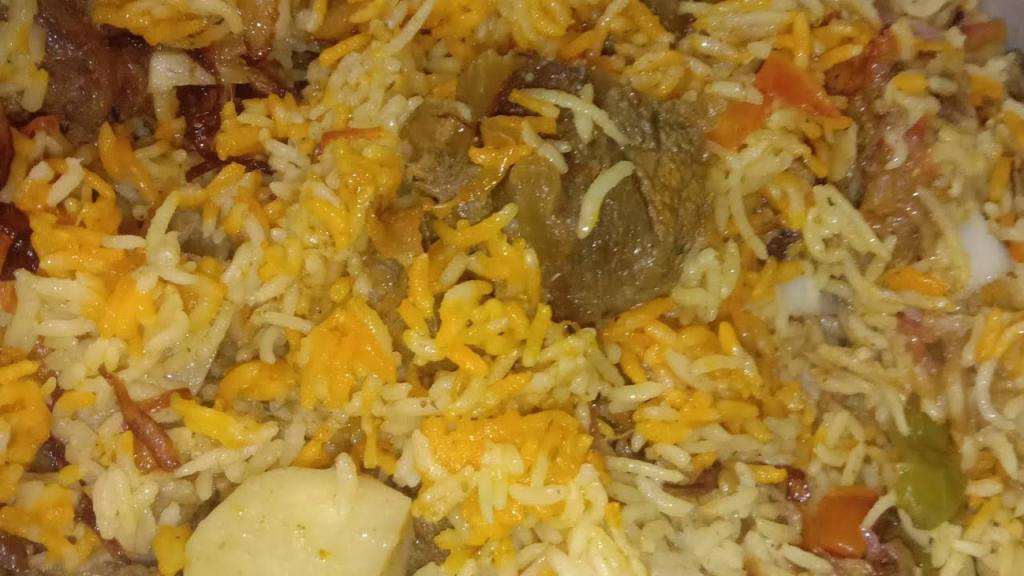 Mutton cooker biryani