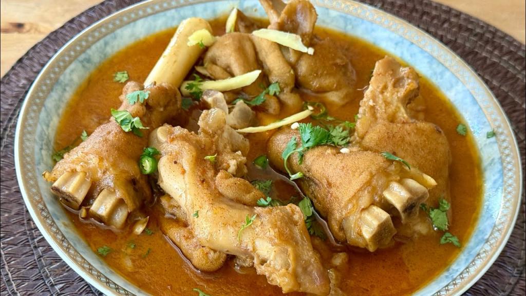 Mutton Feet Paya Recipe