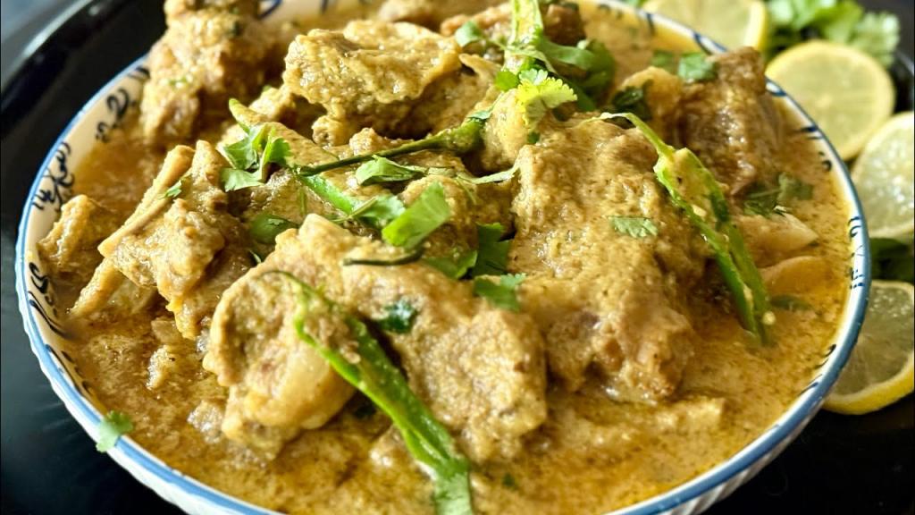 Mutton Mumtaz - Mughlai Style