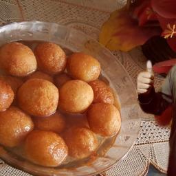 Semolina Gulab Jamun