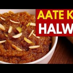 Aate ka Halwa (Wheat Flour Halwa)