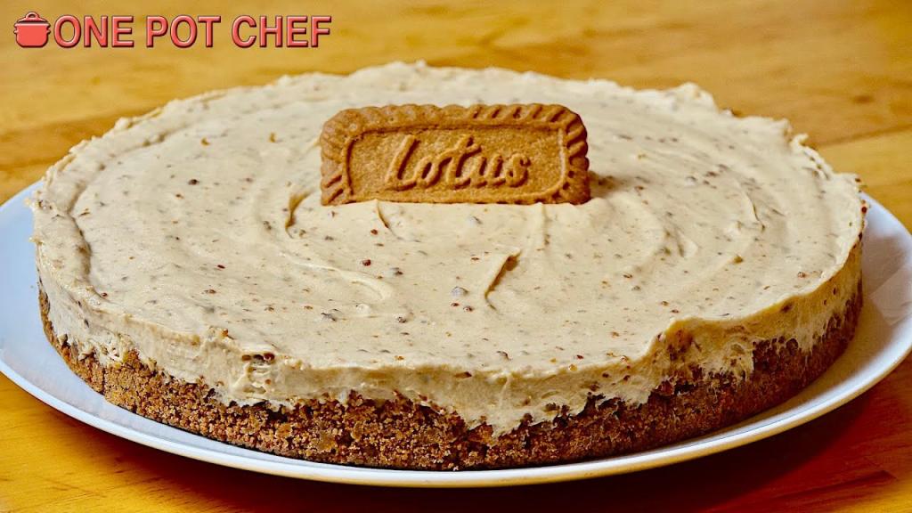 No-Bake Biscoff Cheesecake – Dessert