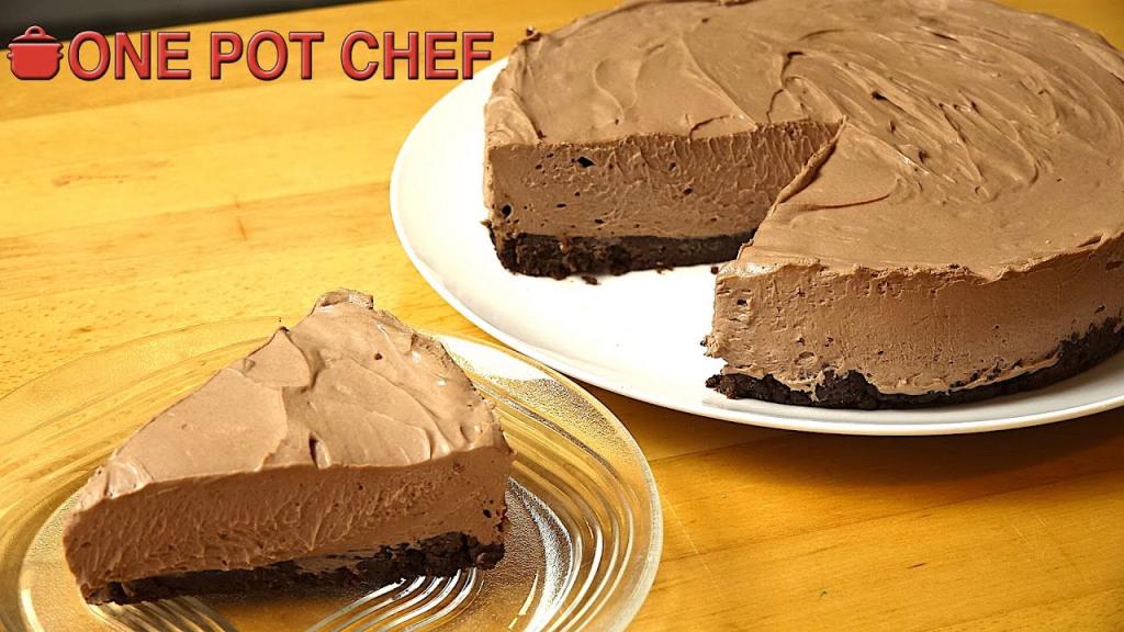 No-Bake Chocolate Cheesecake