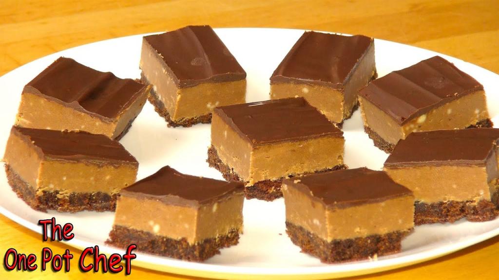 No-Bake Chocolate Peanut Butter Squares – Sweet Treat