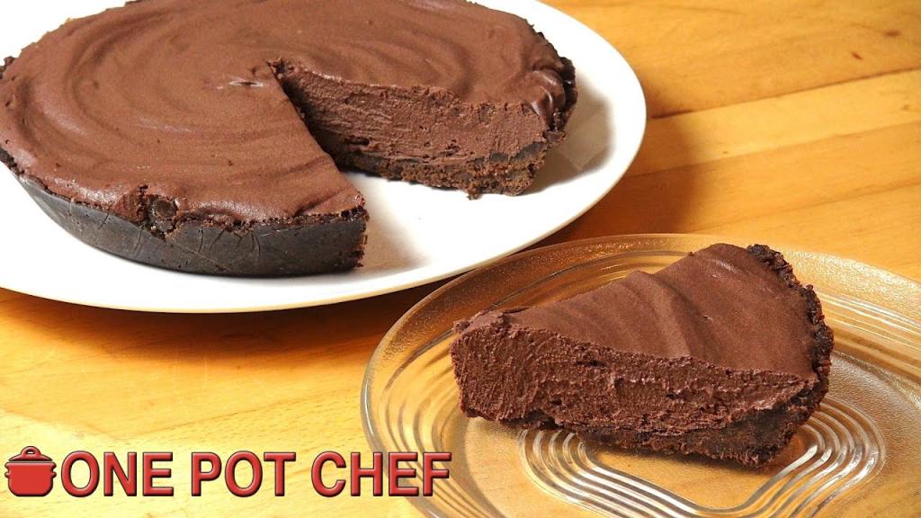 No-Bake Chocolate Pie – Dessert