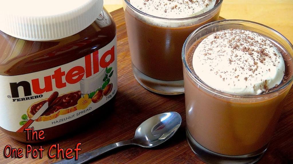 Nutella Dessert Cups – Easy