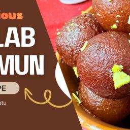 Soft and Juicy Gulab Jamun Recipe from Ready Mix