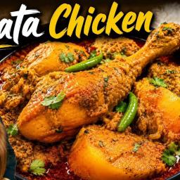 Kolkata Style Chicken Curry with Aloo